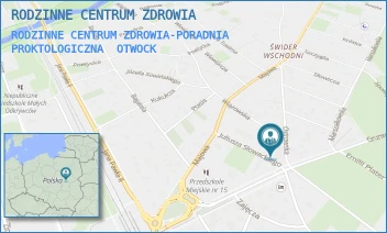 RODZINNE CENTRUM ZDROWIA-PORADNIA PROKTOLOGICZNA - RODZINNE CENTRUM ZDROWIA - GRUNWALDZKA 13,  OTWOCK