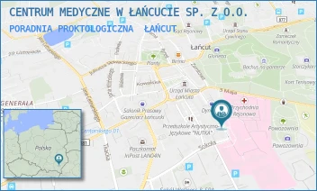 PORADNIA PROKTOLOGICZNA - CENTRUM MEDYCZNE W ŁAŃCUCIE SP. Z O.O. - UL. IGNACEGO PADEREWSKIEGO 5,  ŁAŃCUT